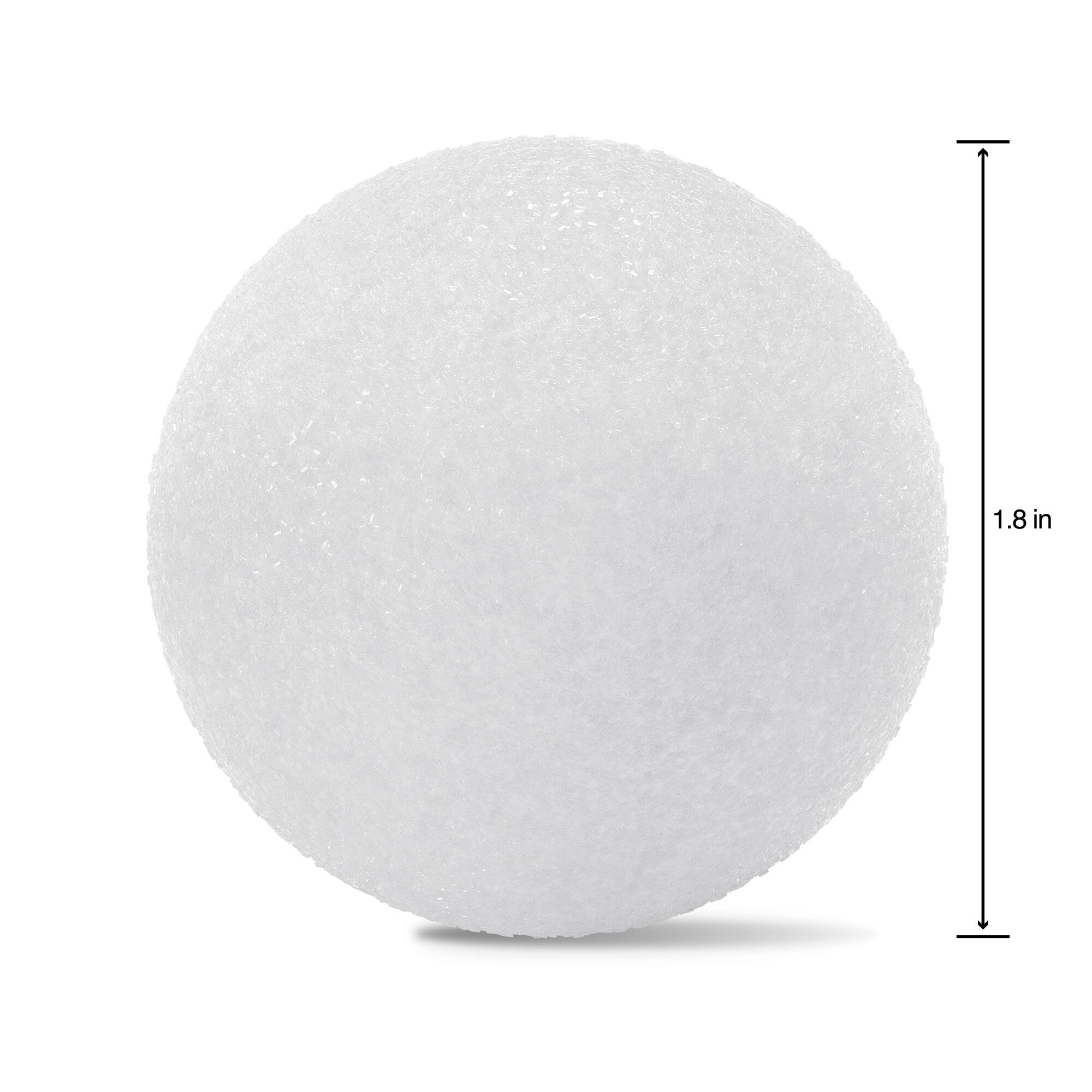 24 Packs: 12 ct. (288 total) FloraCraft® CraftFōM® 2" White Balls